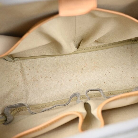 LOUIS VUITTON LV Logo Deauville Hand Bag Monogram Leather Brown M47270 81YH747 - Picture 10 of 16